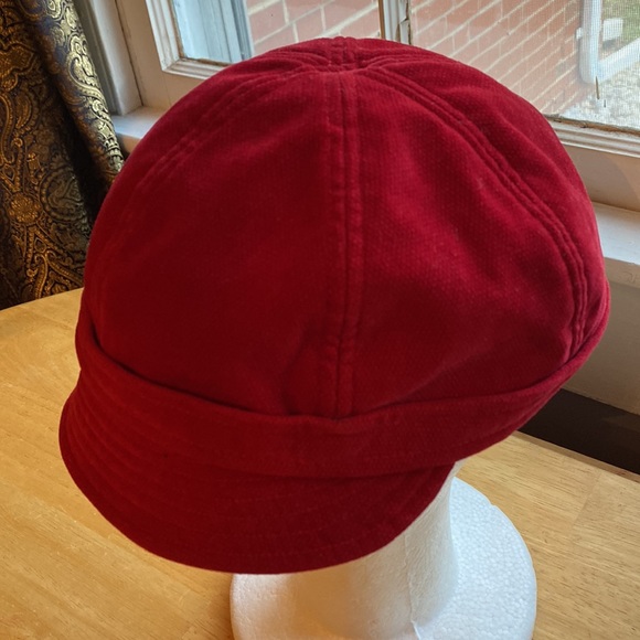 Scala Gatsby style red hat pre-owned condition - Picture 5 of 9